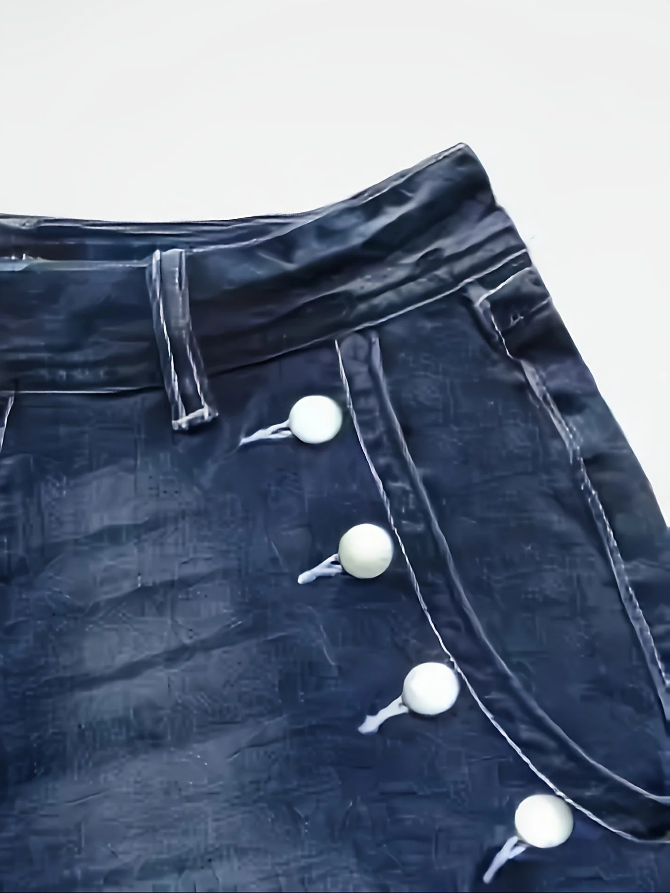 Summer New Women Korean Denim Shorts Pants Lady Mid-Waist Elastic Slim Fit Hot Pants Female Sexy Deep Blue Hip Wrapping Jeans by http:// Lolyshop.shop