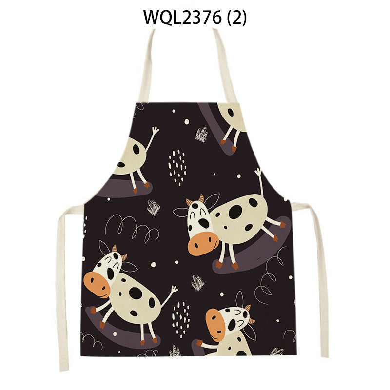Cartoon Apron Kitchen Printing Sleeveless Blouse by http://Lolyshop.shop