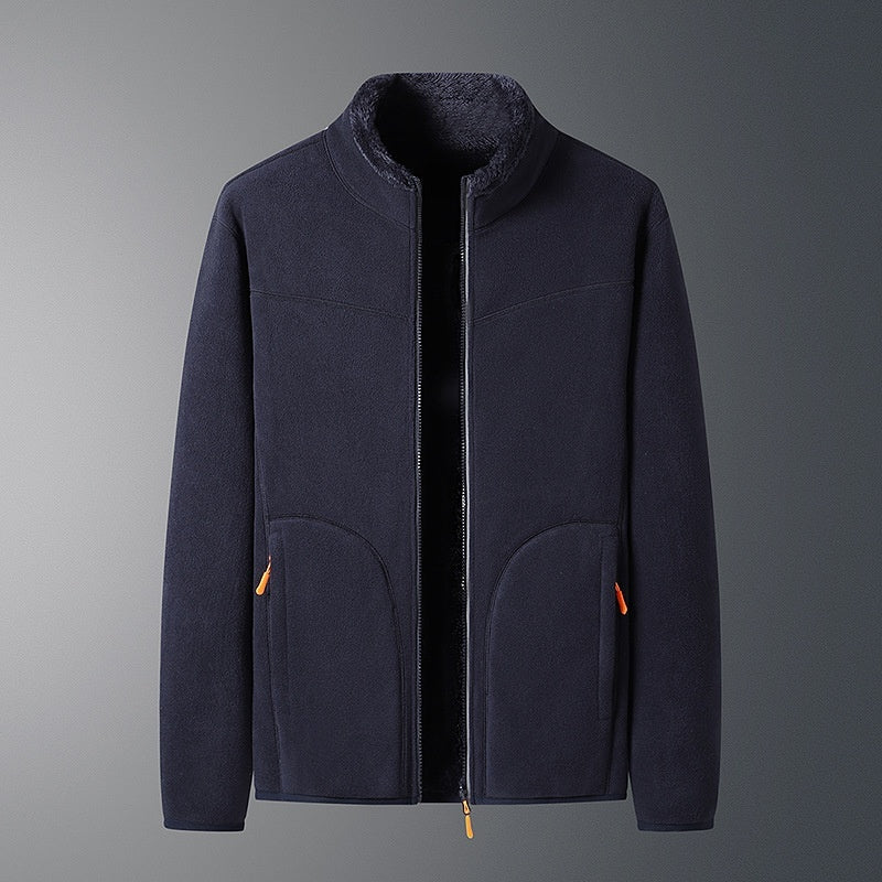 Outdoor Fleece Coat Men's And Women's Autumn And Winter Warm Fleece Sweater Fleece-lined by http://Lolyshop.shop