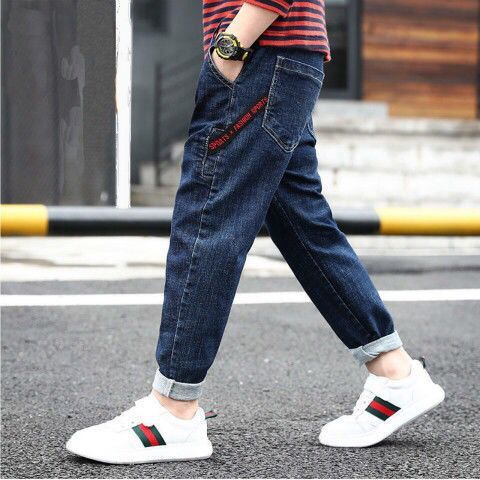 Boys' Denim Trousers Trousers Children's Clothing by http://Lolyshop.shop