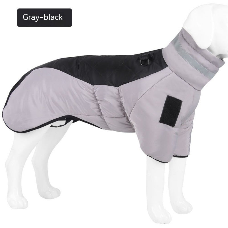 New Winter Dog Coat Waterproof Pet Clothes For Medum Large Dogs Warm Thicken Dog Vest Custome Labrador Jacket - Http:// Lolyshop.shop