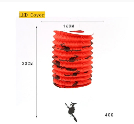 Halloween Holiday Decoration Lanterns Cloth Art Ghost Halloween String Lights by http://Lolyshop.shop