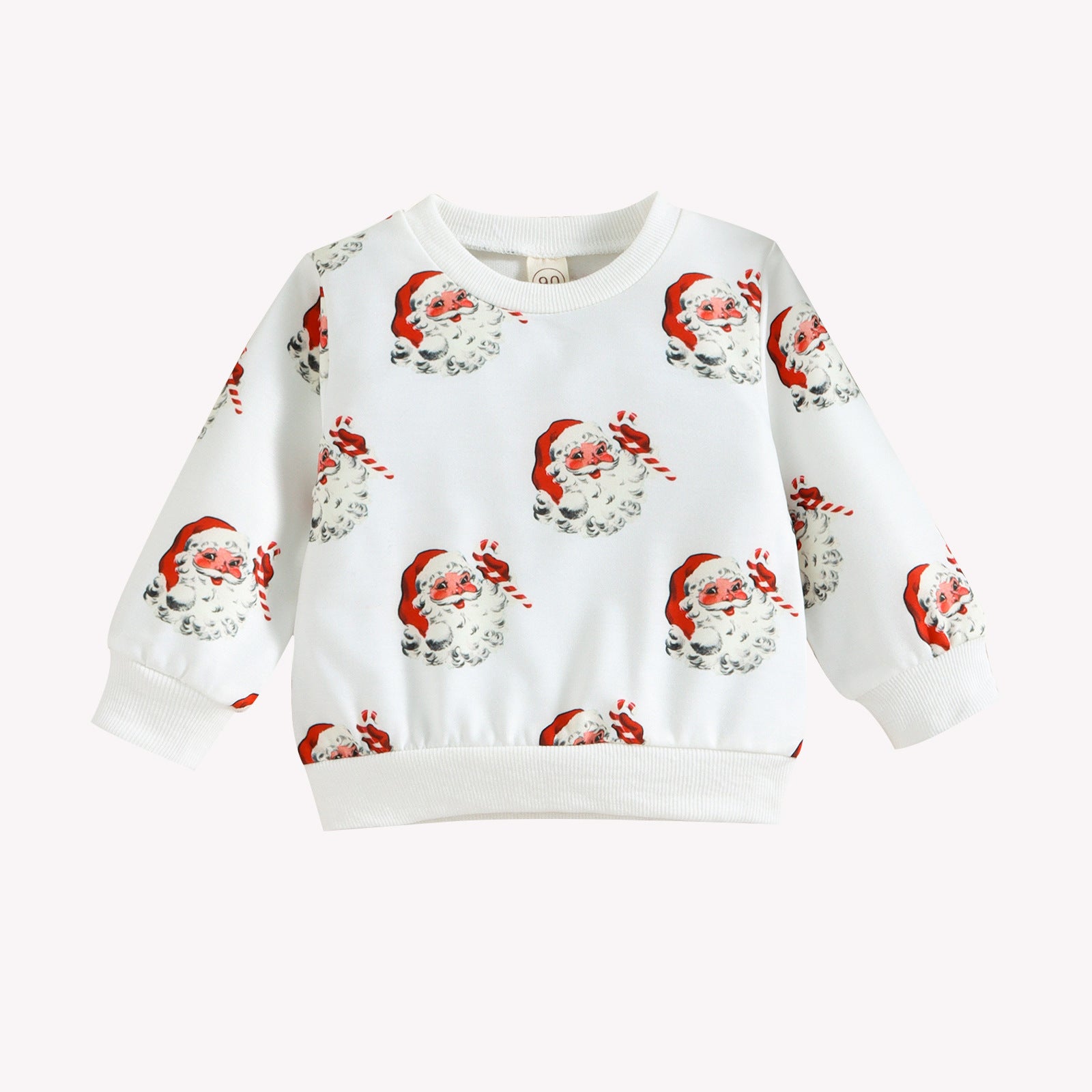 Boys' Fashion Long-sleeved Round Neck Printed Sweater by http://Lolyshop.shop