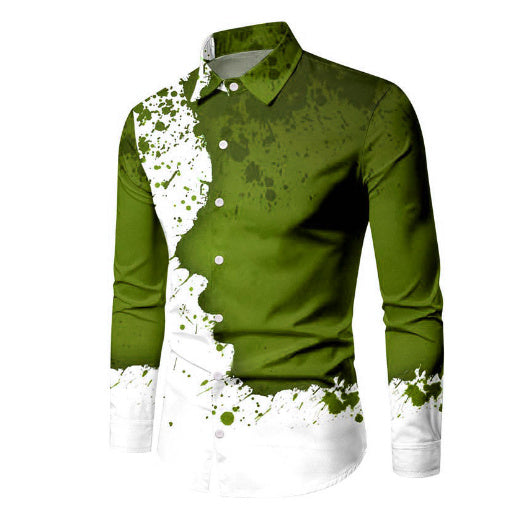 Men's Clothing 3d Printing Plus Size Long Sleeve Shirt Coat by http:// Lolyshop.shop