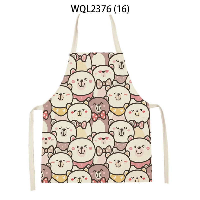 Cartoon Apron Kitchen Printing Sleeveless Blouse by http://Lolyshop.shop